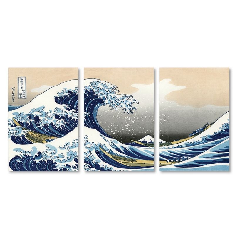 3 Dalių paveikslas ,,Jūra''