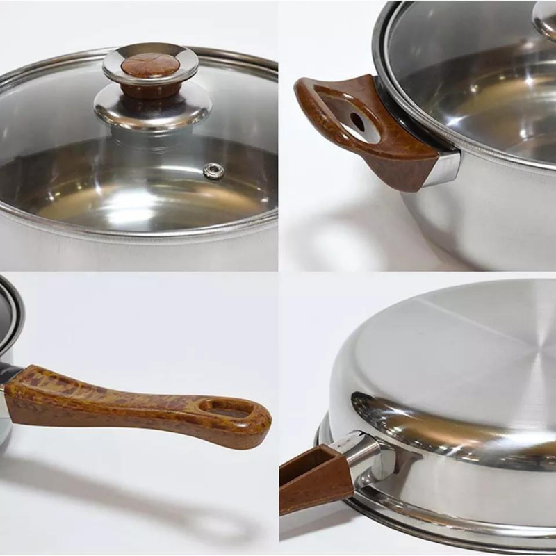 Virtuvinių puodų rinkinys 6vnt