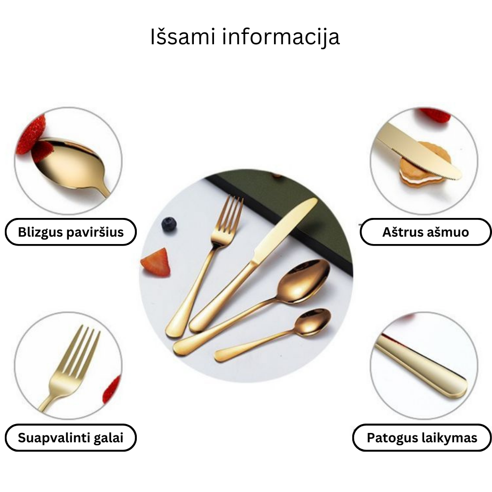 Stalo Įrankių komplektas 24vnt