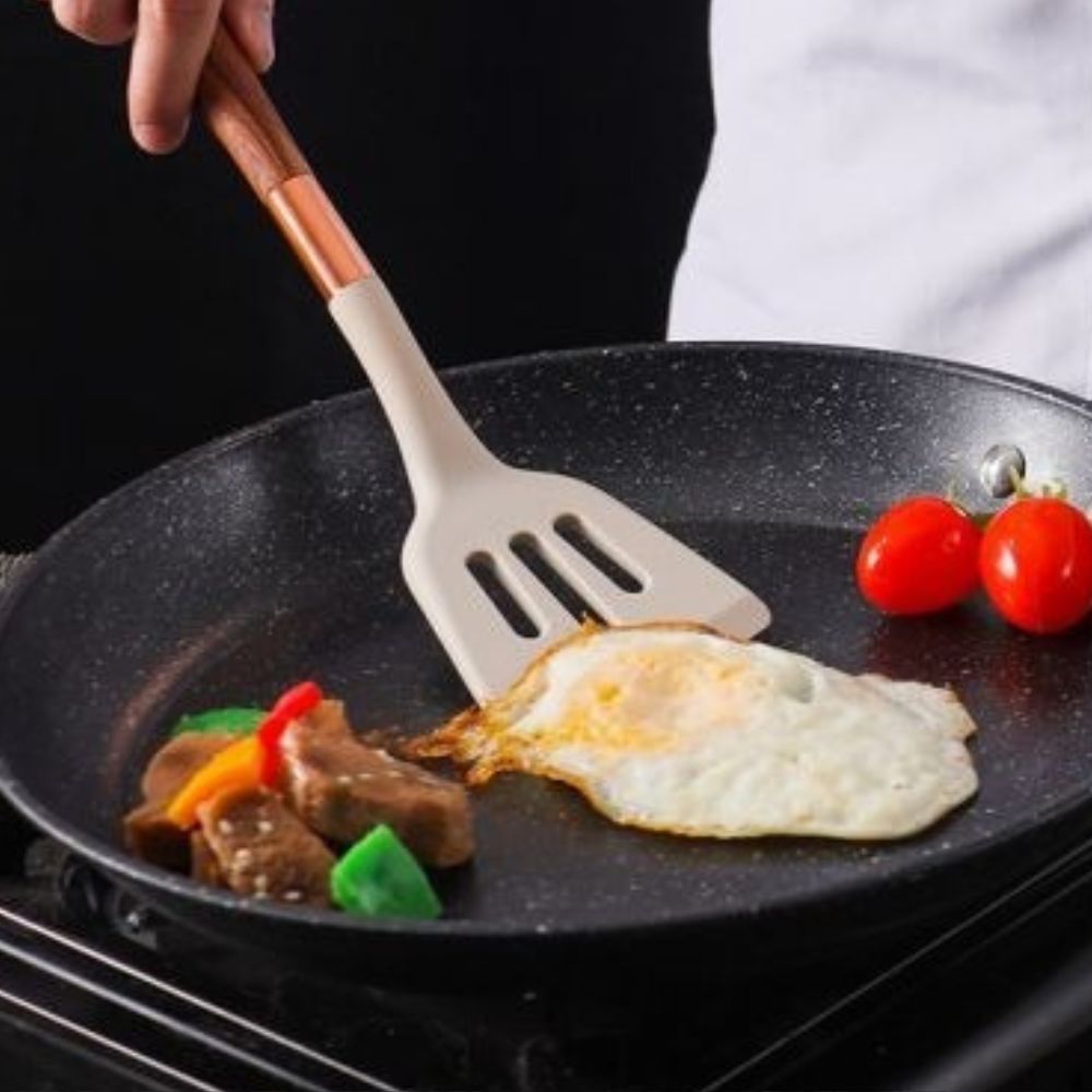 Silikoninių virtuvės reikmenų rinkinys