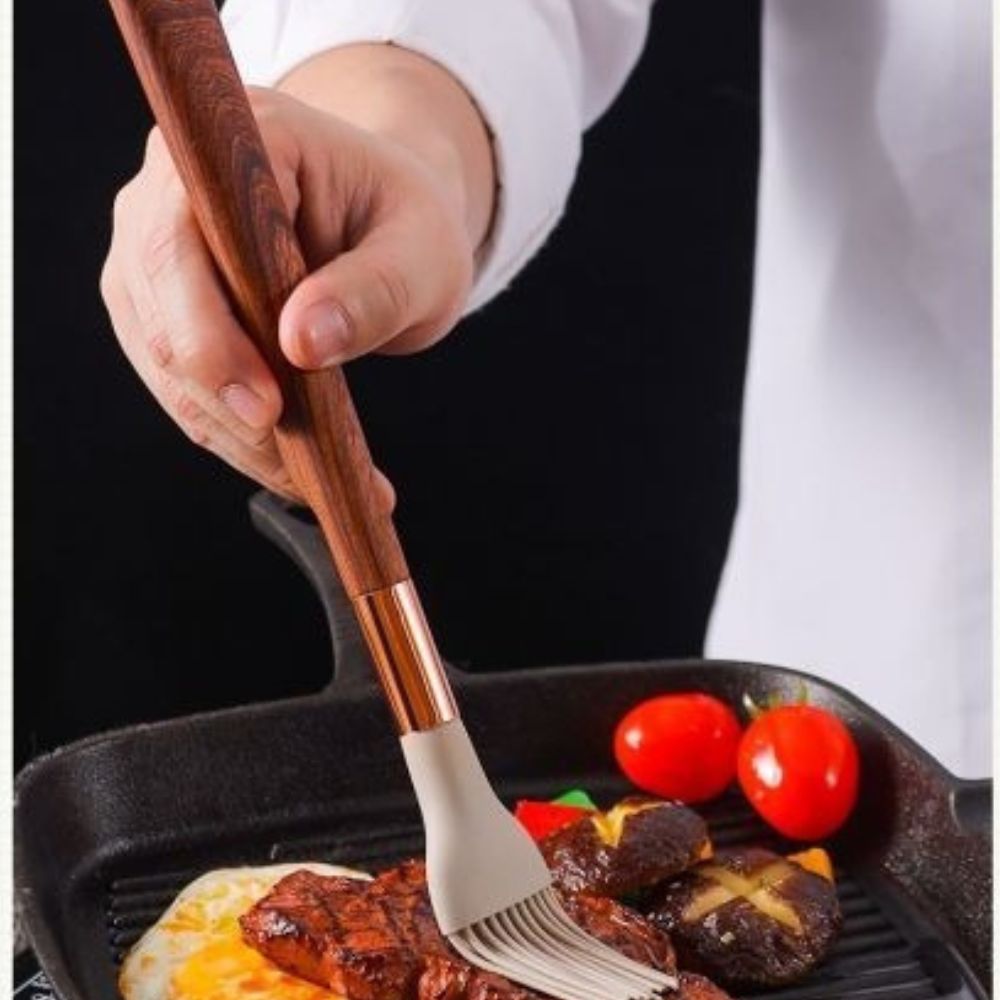 Silikoninių virtuvės reikmenų rinkinys