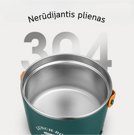 Šildoma pietų dėžutė