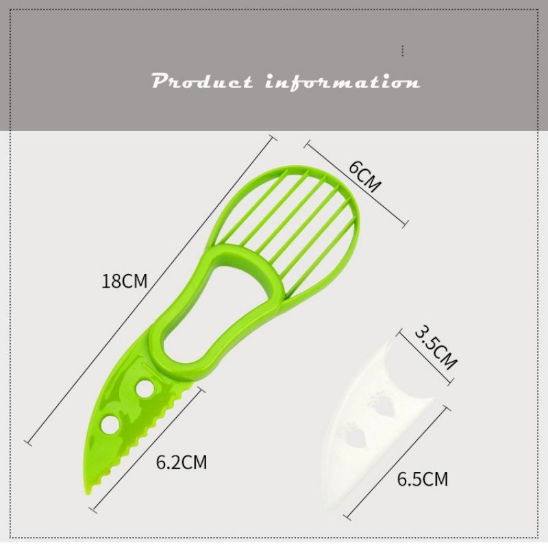 3 in 1 Avokado Pjaustukas