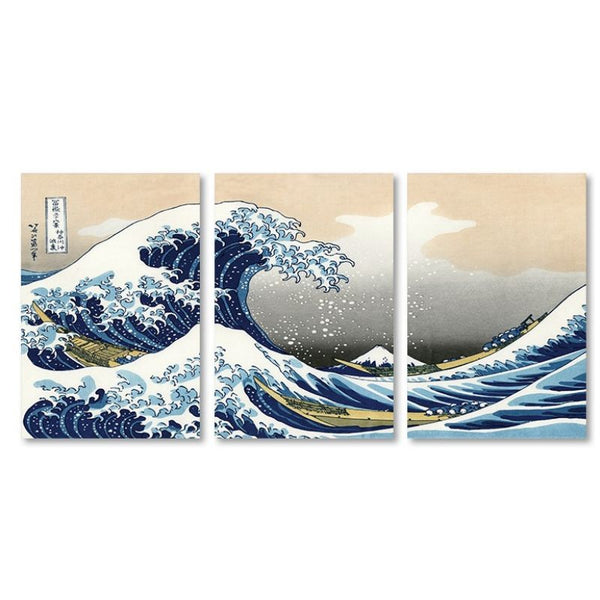 3 Dalių paveikslas ,,Jūra''